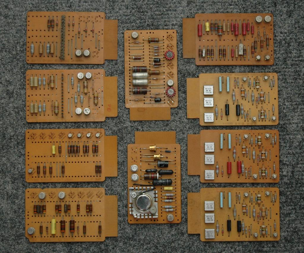 prints van getransistoriseerde computer